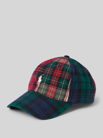 Polo Ralph Lauren Basecap mit Label-Stitching Rot 1