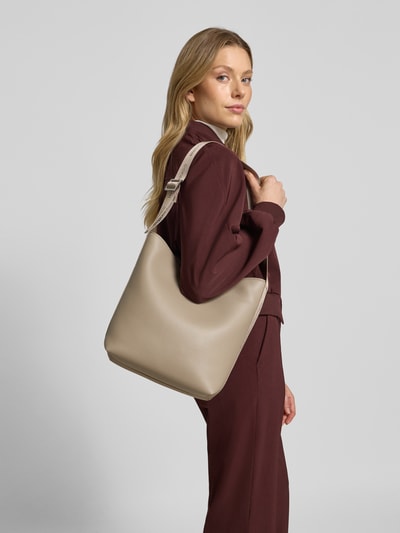 HUGO Shopper in leerlook, model 'BEL 2.0_BUCKET' Beige - 1