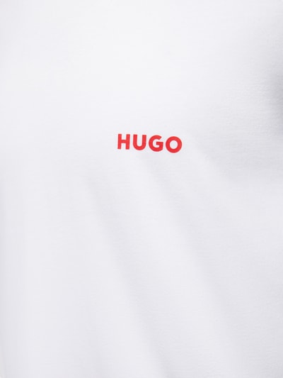 HUGO T-shirt z nadrukiem z logo w zestawie 3 szt. Oliwkowy 2