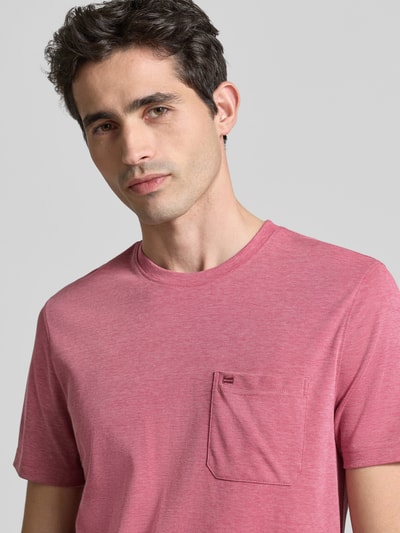 Christian Berg Men T-Shirt mit Rundhalsausschnitt und Brusttasche Rose 3