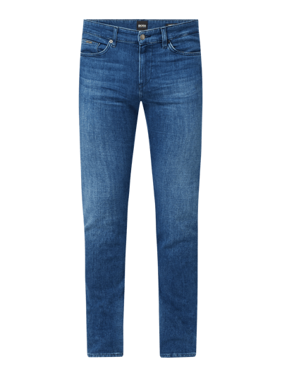 BOSS Slim Fit Jeans mit Stretch-Anteil Modell 'Delaware' Blau 2