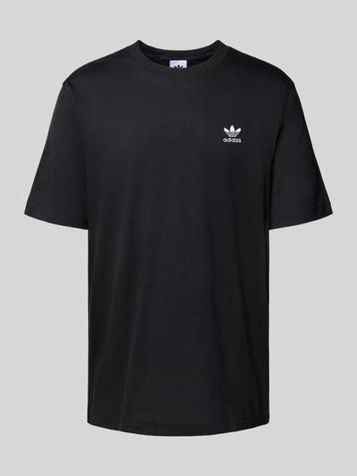 adidas Originals T-shirt met labelstitching Zwart - 2