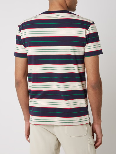 Superdry T-Shirt mit Streifenmuster Marine 5