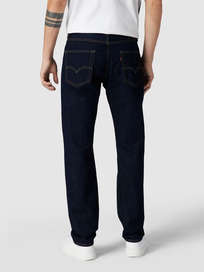 Levi's® Jeansy o kroju tapered fit z bawełny model ‘502’ — Water<Less™ Jeansowy niebieski 5