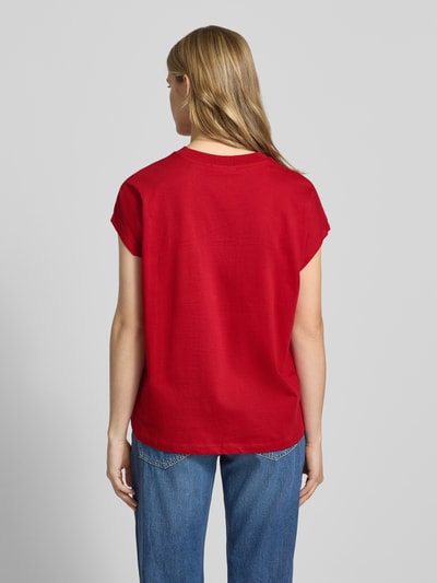 Marc O'Polo DENIM Oversize T-Shirt aus reiner Baumwolle Rot 5