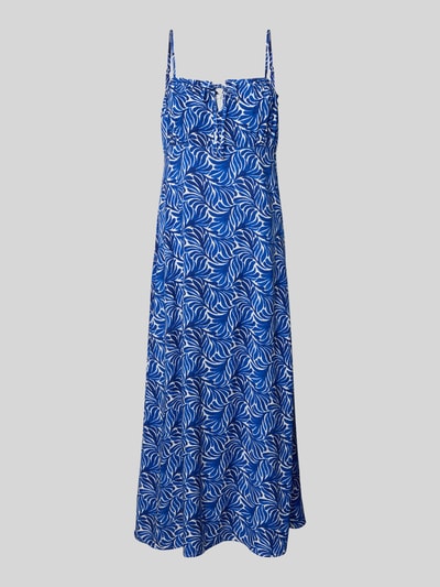 Only A-Linien Midikleid aus reiner Viskose Modell 'NOVA' Blau 2