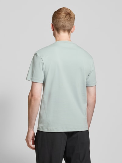 HUGO T-Shirt mit Label-Patch Modell 'Dalile' Mint 5