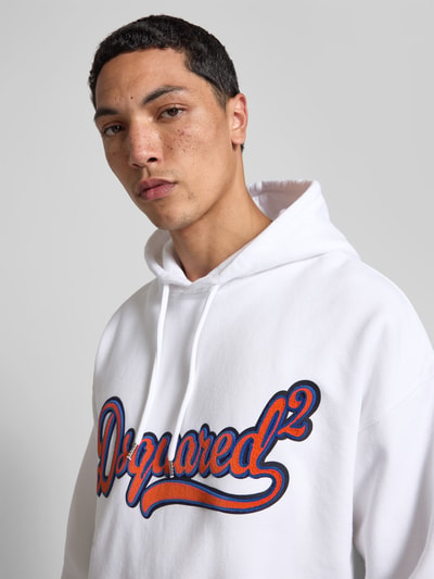 Dsquared2 Hoodie mit Kapuze Weiss 3