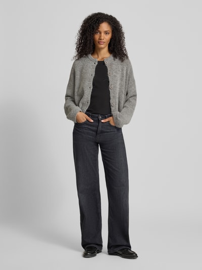 Drykorn Gebreide pullover van wolmix, model 'MARWENI' Antraciet gemêleerd - 1