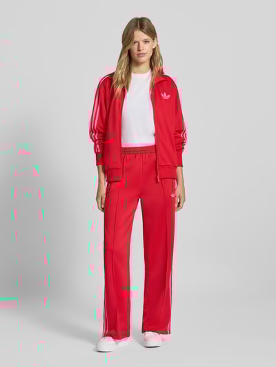 adidas Originals Bluza rozpinana o kroju regular fit ze stójką model ‘Firebird’ Czerwony 1