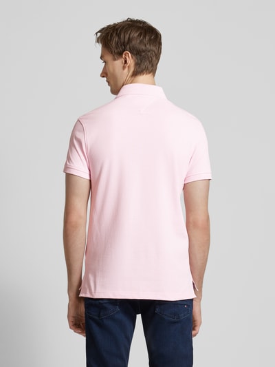 Tommy Hilfiger Poloshirt mit Label-Stitching Pink 5