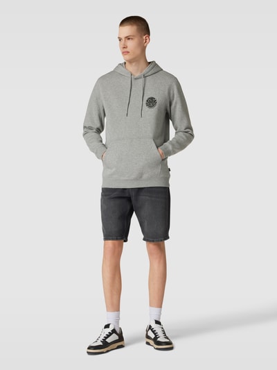 Rip Curl Hoodie mit Känguru-Tasche Mittelgrau Melange 1