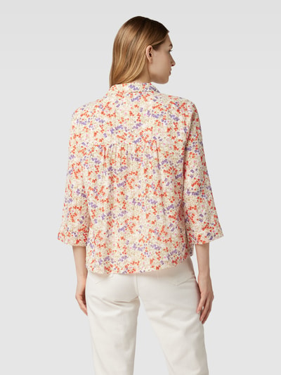 Esprit Blusenshirt aus Baumwolle mit Allover-Muster Offwhite 5