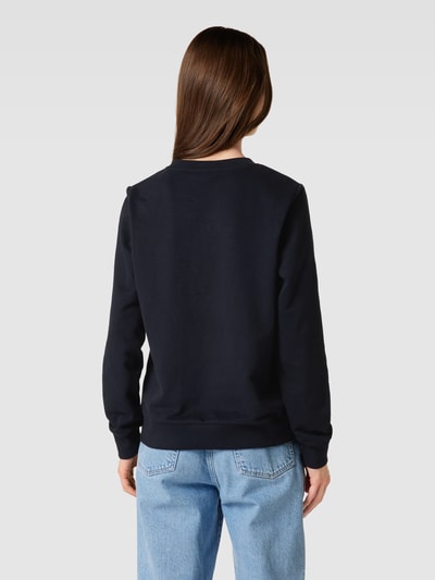 TOMMY HILFIGER Sweatshirt met labelstitching Marineblauw - 5