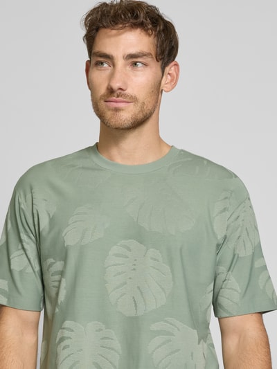 MCNEAL T-shirt met ronde hals Lindegroen - 3