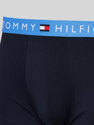 Tommy Hilfiger Trunks mit elastischem Logo-Bund im 3er-Pack Marine 2