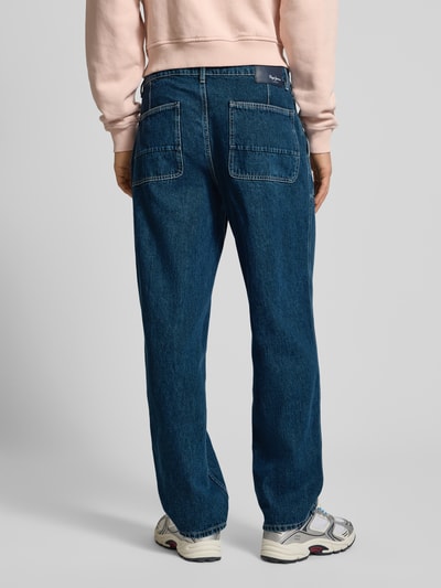 Pepe Jeans Tapered fit jeans van puur katoen, model 'CARPENTER' Jeansblauw - 5