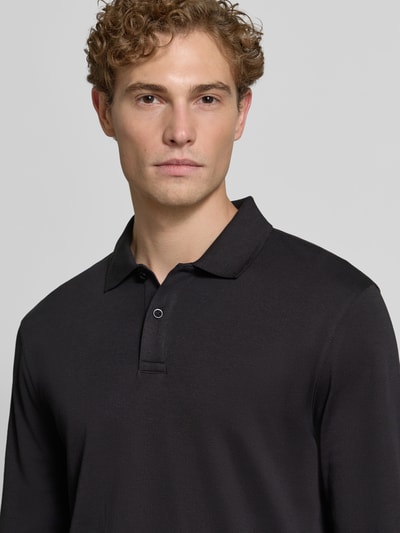Christian Berg Men Regular Fit Poloshirt aus reiner Baumwolle Black 3