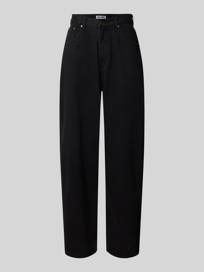 REVIEW Super Baggy Fit Jeans mit Viskose-Anteil Black 2