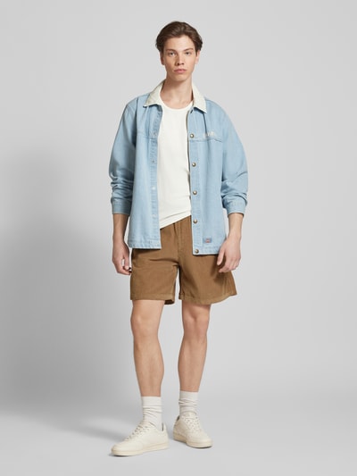 Jack & Jones Shorts mit Strukturmuster Oliv 1