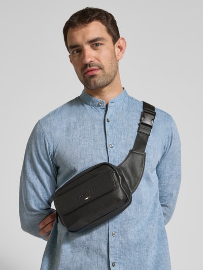 bugatti Bauchtasche mit Logo-Prägung Modell 'RICO' Black 1