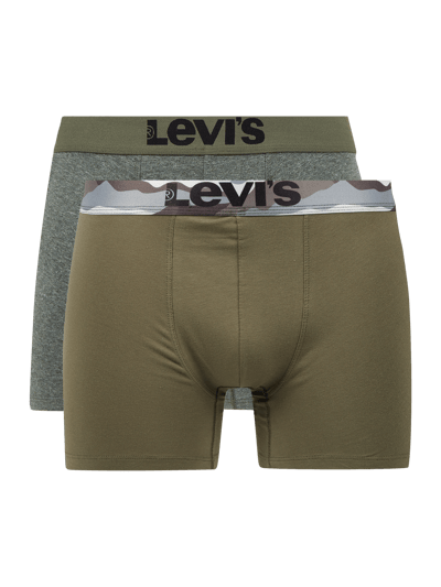 Levi's® Trunks mit Stretch-Anteil im 2er-Pack  Oliv 1