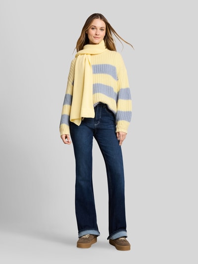 Tom Tailor Denim Relaxed Fit Pullover aus Woll-Mix Hellblau 1