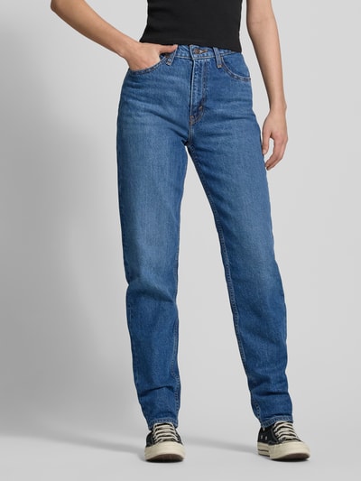 Levi's® 300 Mom Fit Jeans im 5-Pocket-Design Modell '80S' Blau 4