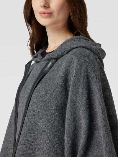 JOOP! Poncho mit Tunnelzug Mittelgrau 3