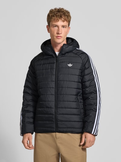 adidas Originals Regular Fit Steppjacke mit Logo-Print Black 4