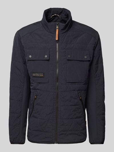 camel active Jacke mit Stehkragen und Reißverschlusstaschen Marine 2