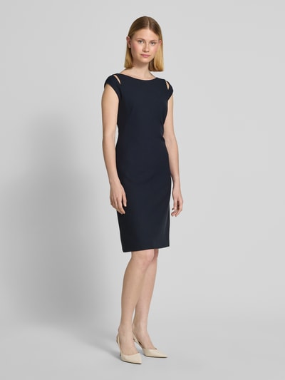 BOSS Minikleid mit Kappärmeln Modell 'Dileky' Marine 1