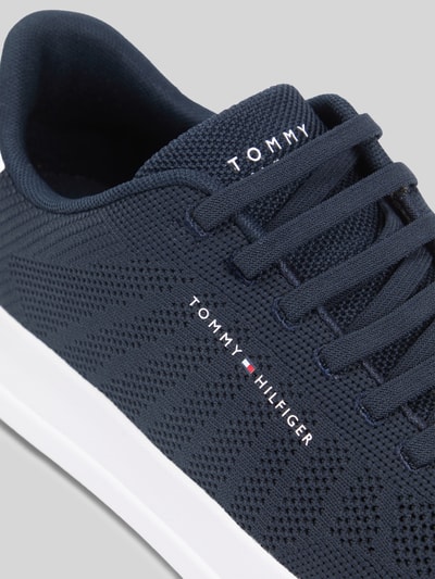Tommy Hilfiger sneakers met logodetail Donkerblauw - 4