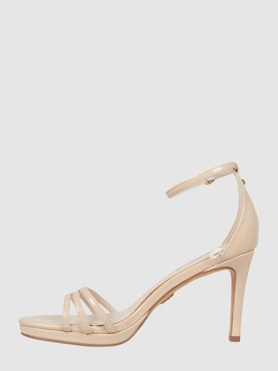 Buffalo Sandalette in Lack-Optik Modell 'Melissa' Beige 3