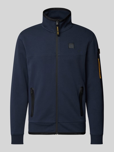 PME Legend Sweatjack met opstaande kraag Marineblauw - 2