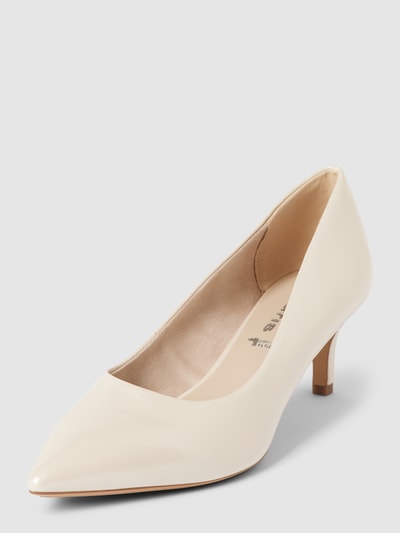 Tamaris Pumps mit Pfennigabsatz Beige 1