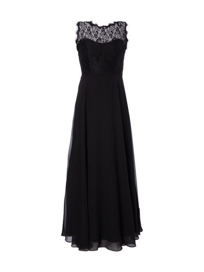 Swing Abendkleid mit Oberteil aus Spitze Black 2