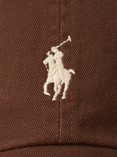 Polo Ralph Lauren Cap aus reiner Baumwolle Dunkelbraun 2