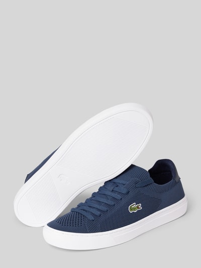 Lacoste Sneakersy z ażurowym wzorem model ‘LA’ Granatowy 4