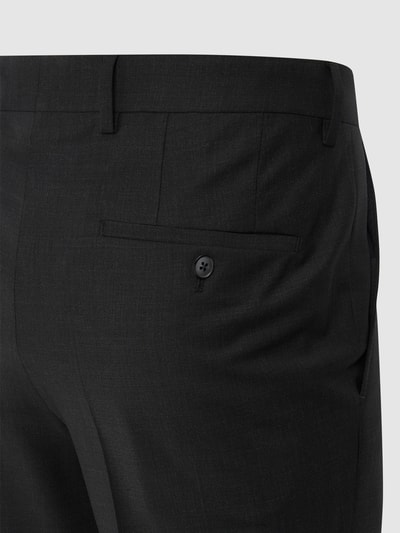 Pierre Cardin Pantalon met persplooien, model 'Ryan' Antraciet - 3