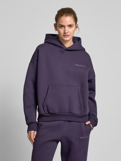 Review Hoodie mit Logo-Print Purple 4