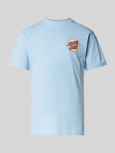 SANTA CRUZ T-Shirt mit Label-Print Hellblau 2