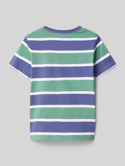 Polo Ralph Lauren Kids T-shirt met labelprint Rietgroen - 3