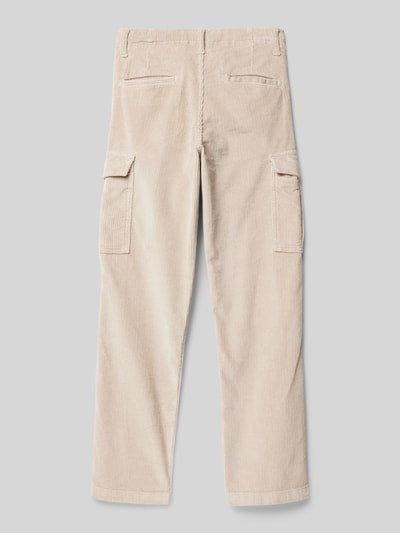 Jack & Jones Regular Fit Cordhose mit Cargotaschen Modell 'KANE' Ecru 3