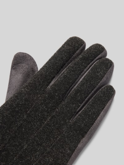 EEM Handschoenen met doornsluiting Middengrijs gemêleerd - 3