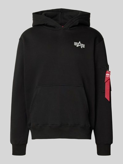 Alpha Industries Hoodie met capuchon Zwart - 2