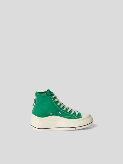 R13 High-Top-Sneaker mit Plateausohle Grün 4
