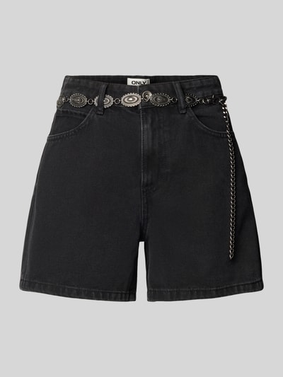 Only Regular Fit Jeansshorts aus reiner Baumwolle Modell 'VEGA' Black 2