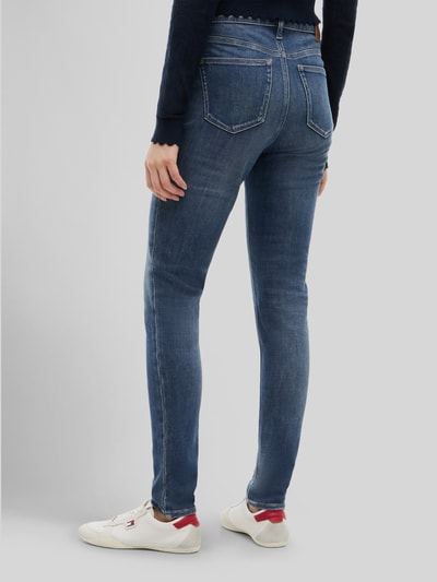 Tommy Jeans skinny fit jeans van katoenmix in 5-pocketmodel Lichtgrijs - 5