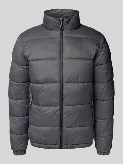 Blend Gewatteerd jack met opstaande kraag, model 'EIDEN' Antraciet - 2